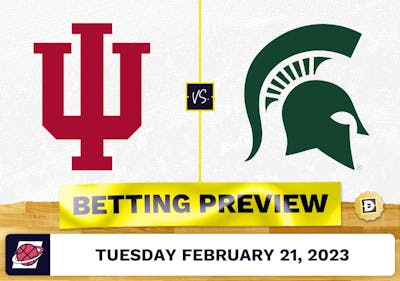 Indiana vs. Michigan State CBB Prediction and Odds - Feb 21, 2023