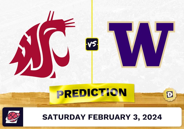 Washington State vs. Washington Prediction, Odds, College Basketball Picks [2/3/2024]