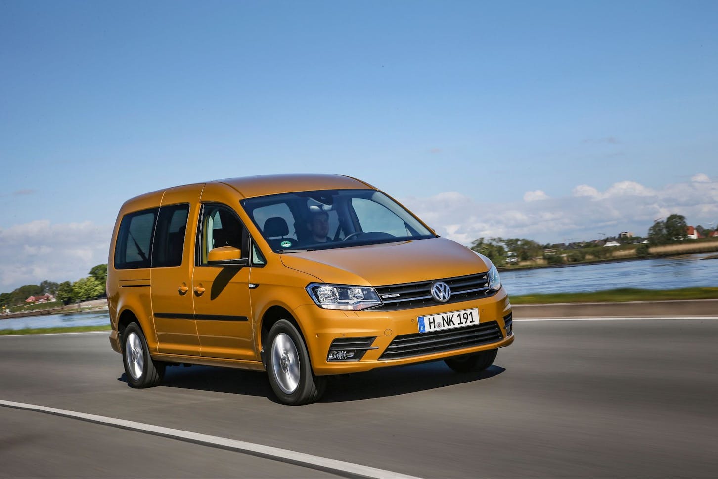 Ein VW Caddy.