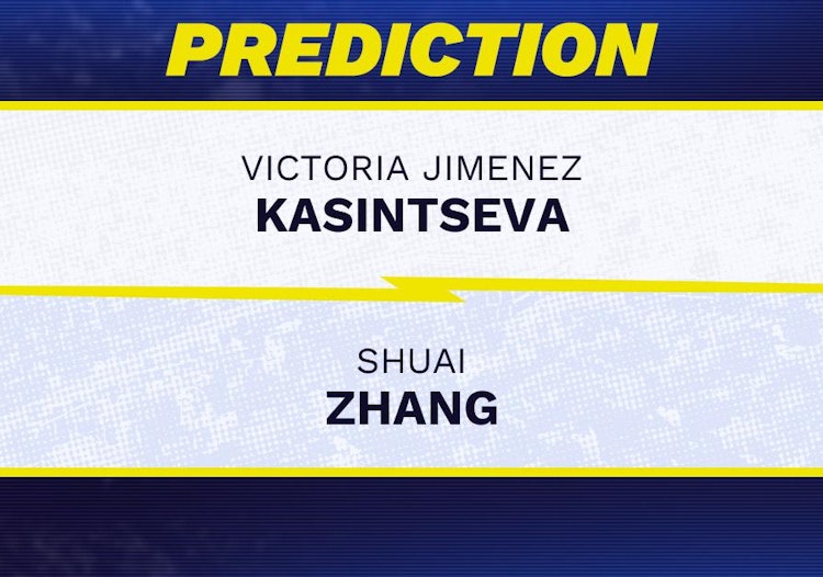 Victoria Jimenez Kasintseva vs Shuai Zhang Tennis Prediction.