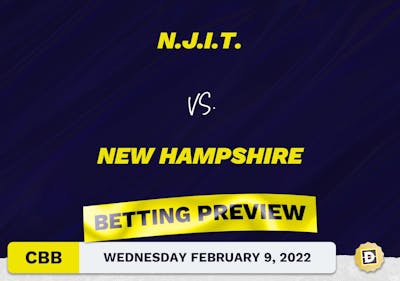 N.J.I.T. vs. New Hampshire CBB Predictions and Odds - Feb 9, 2022