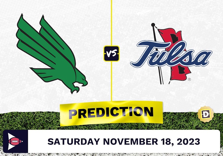 North Texas vs. Tulsa CFB Prediction and Odds - November 18, 2023