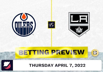 Oilers vs. Kings Prediction and Odds - Apr 7, 2022