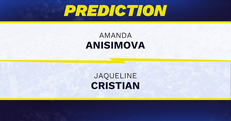 Amanda Anisimova vs Jaqueline Cristian Tennis Prediction.