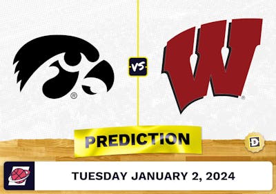 Iowa vs. Wisconsin Prediction, Odds, College Basketball Picks  [1/2/2024]