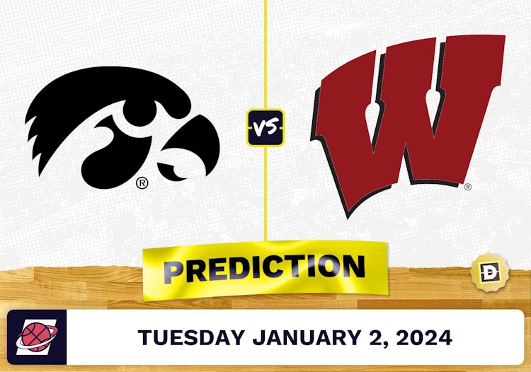 Iowa vs. Wisconsin Prediction, Odds, College Basketball Picks  [1/2/2024]