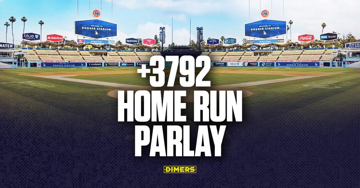 MLB home run props and parlay today