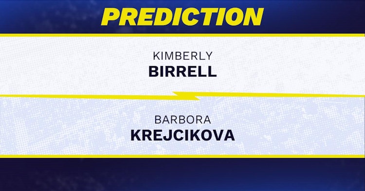 Kimberly Birrell vs Barbora Krejcikova Tennis Prediction.