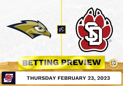 Oral Roberts vs. South Dakota CBB Prediction and Odds - Feb 23, 2023
