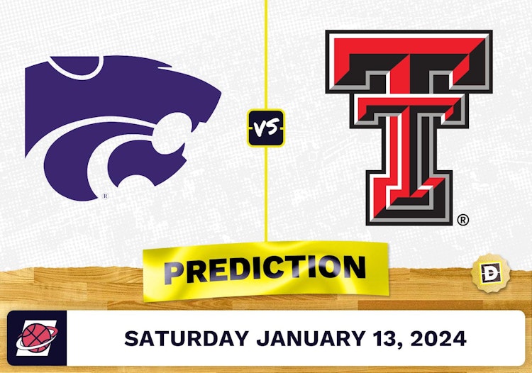 Kansas State vs. Texas Tech Prediction, Odds, College Basketball Picks [1/13/2024]