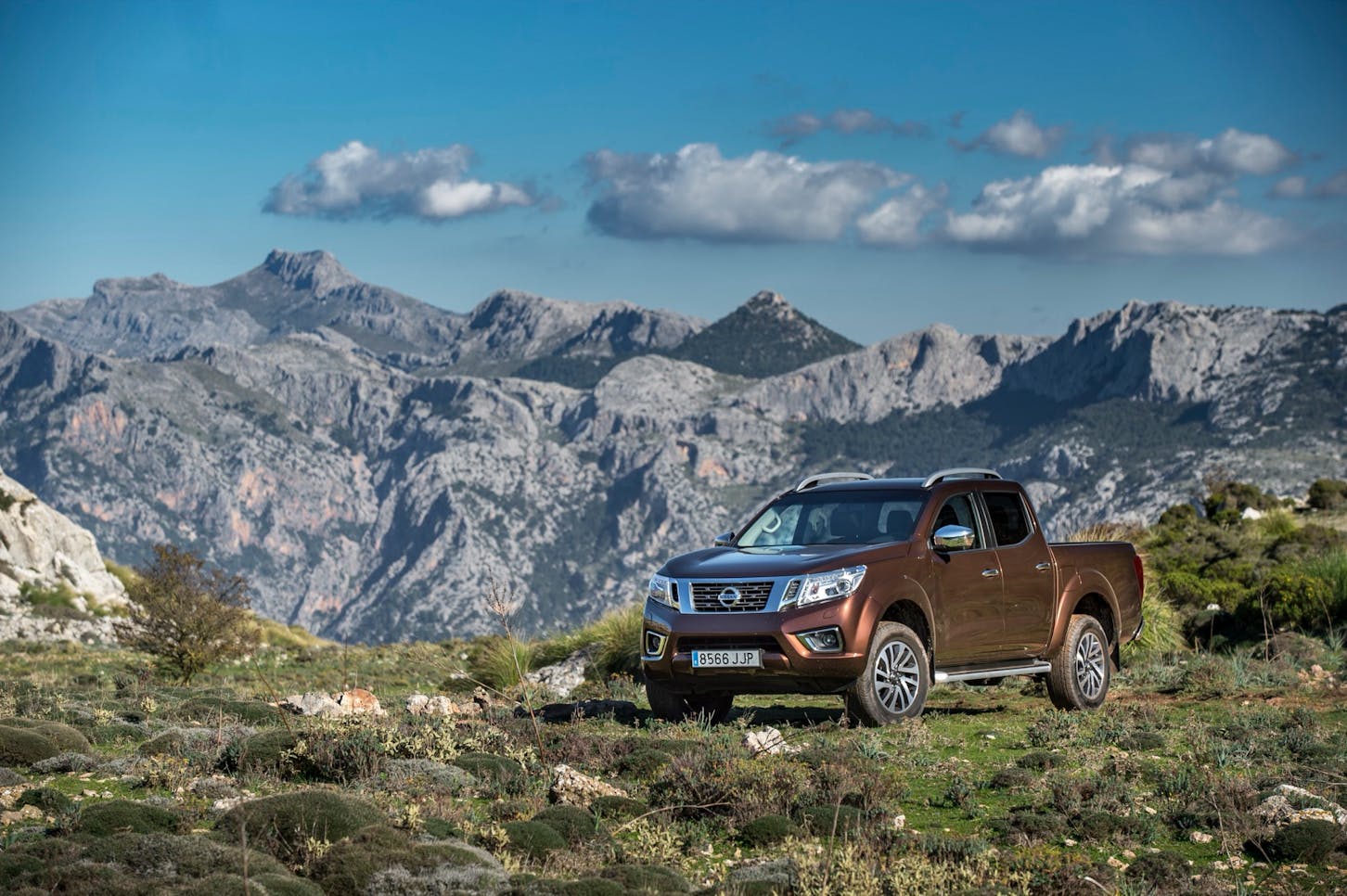 Ein Nissan Navara.