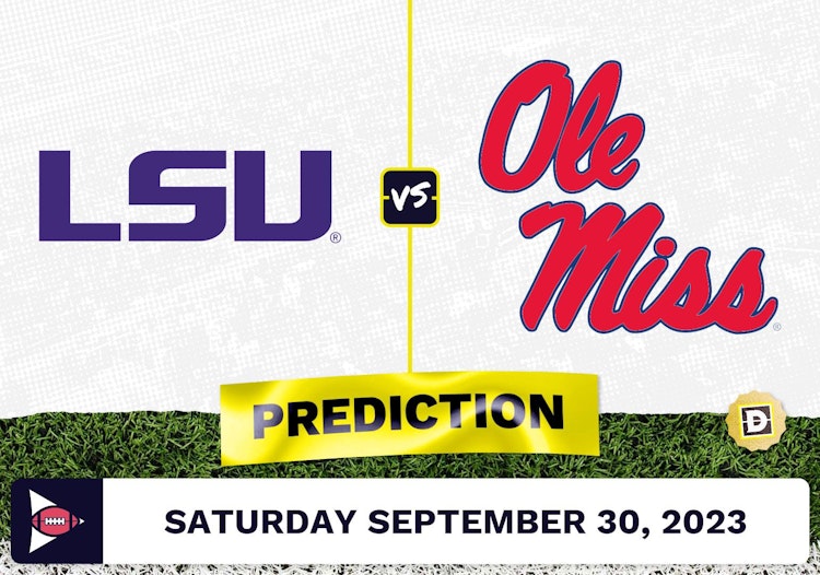 LSU vs. Mississippi CFB Prediction and Odds - September 30, 2023