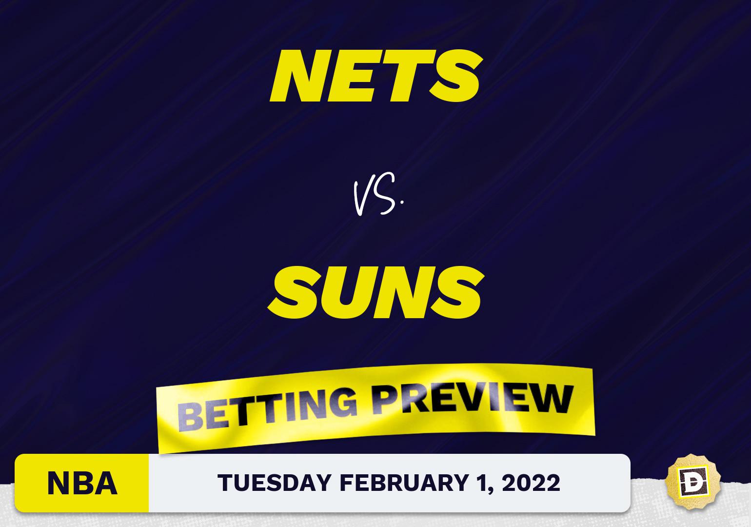Nets vs. Suns Predictions and Odds - Feb 1, 2022