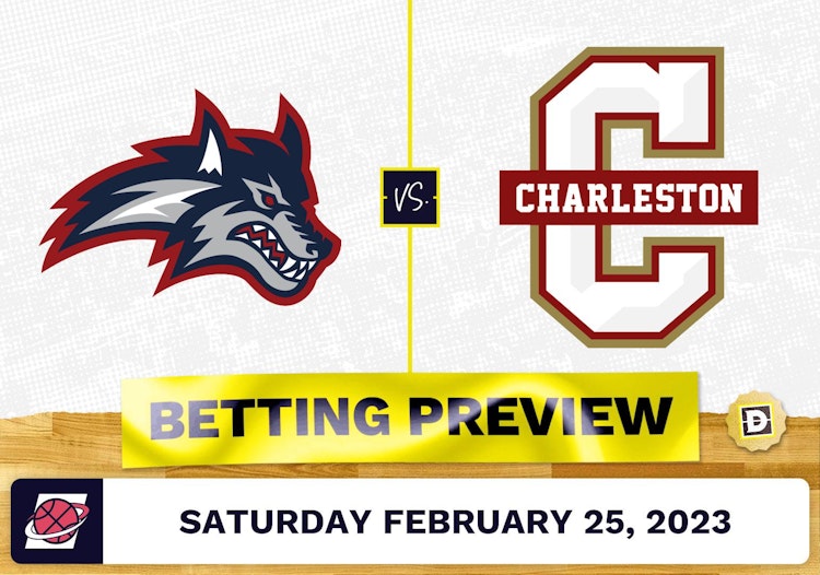 Stony Brook vs. Charleston CBB Prediction and Odds - Feb 25, 2023