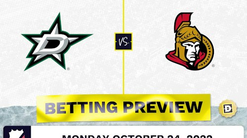 Stars vs. Senators Prediction and Odds - Oct 24, 2022