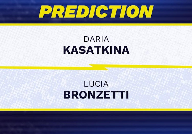 Daria Kasatkina vs Lucia Bronzetti Tennis Prediction.
