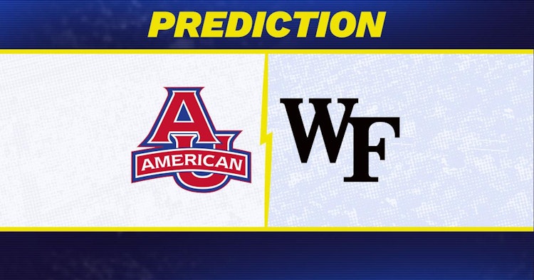 American University-Wake Forest Predictions and Game Preview.