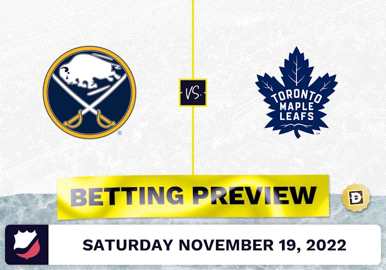 Sabres vs. Maple Leafs Prediction and Odds - Nov 19, 2022