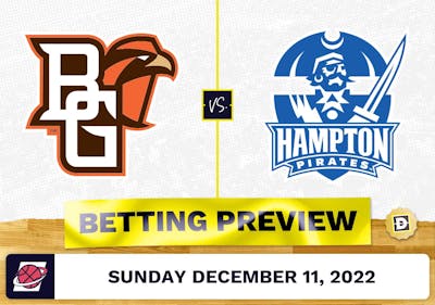 Bowling Green vs. Hampton CBB Prediction and Odds - Dec 11, 2022