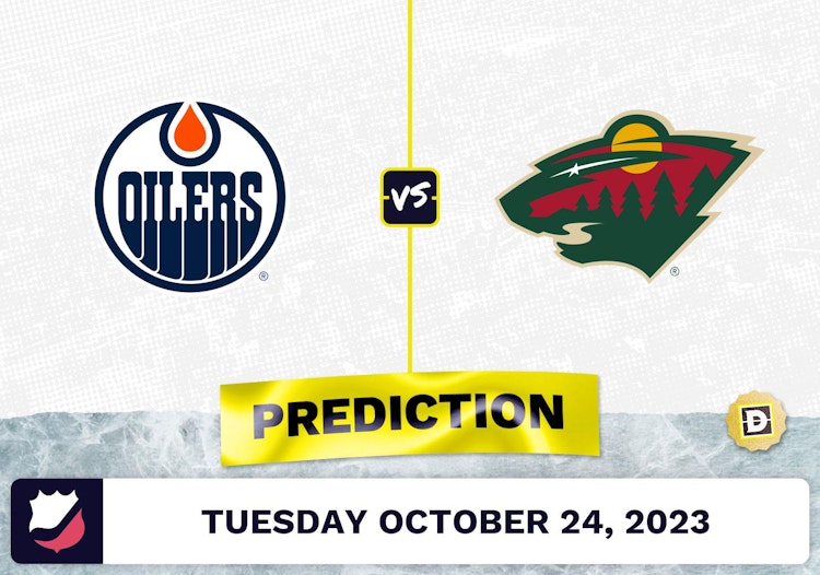 Oilers vs. Wild Prediction and Odds - October 24, 2023