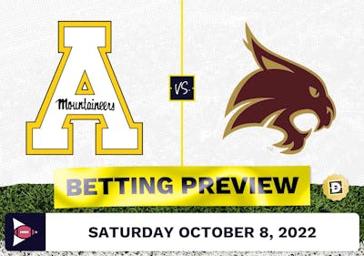 Appalachian State vs. Texas State CFB Prediction and Odds - Oct 8, 2022