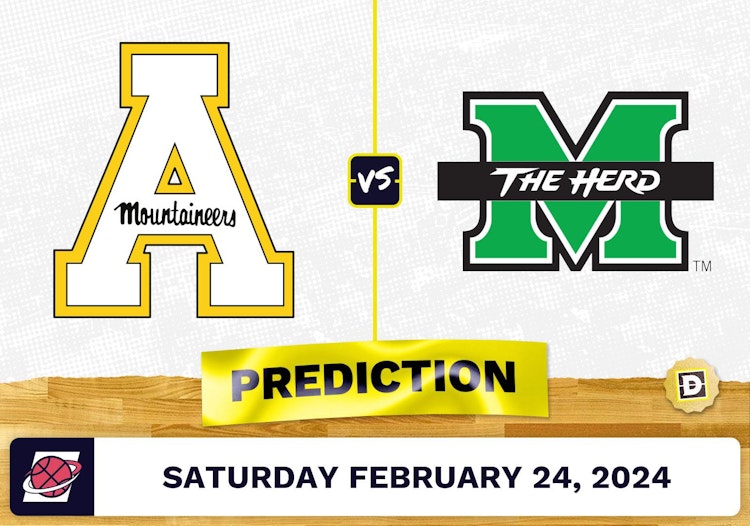 Appalachian State vs. Marshall Prediction, Odds, College Basketball Picks [2/24/2024]