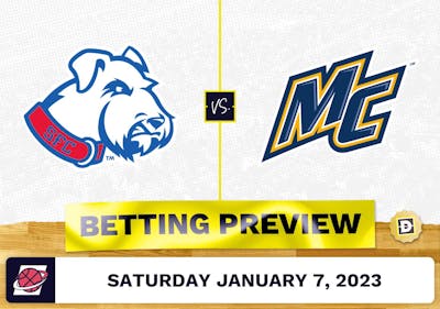 St. Francis (BKN) vs. Merrimack CBB Prediction and Odds - Jan 7, 2023