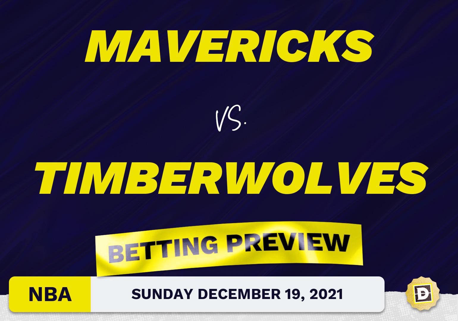 Mavericks vs. Timberwolves Predictions and Odds - Dec 19, 2021