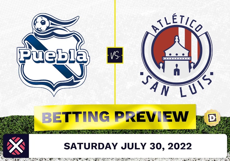 Puebla vs. San Luis Prediction and Odds - Jul 30, 2022