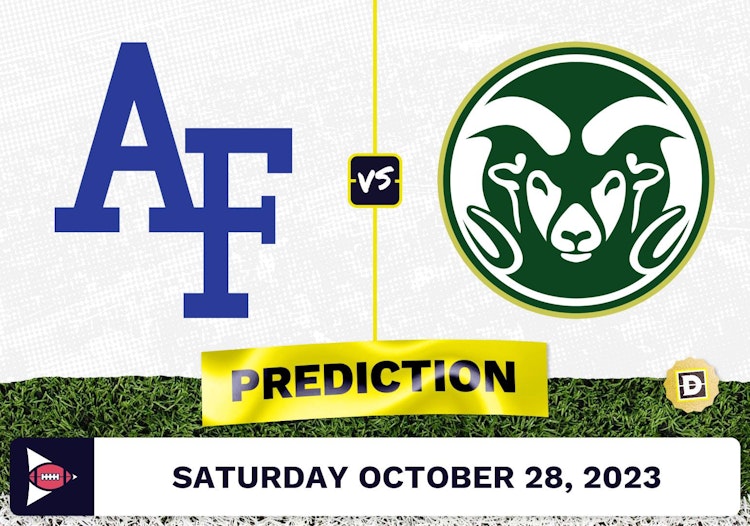 Air Force vs. Colorado State CFB Prediction and Odds - October 28, 2023