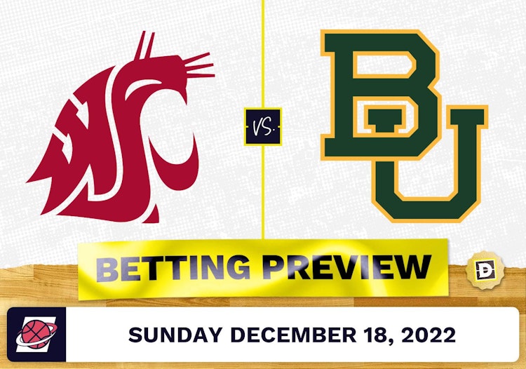 Washington State vs. Baylor CBB Prediction and Odds - Dec 18, 2022