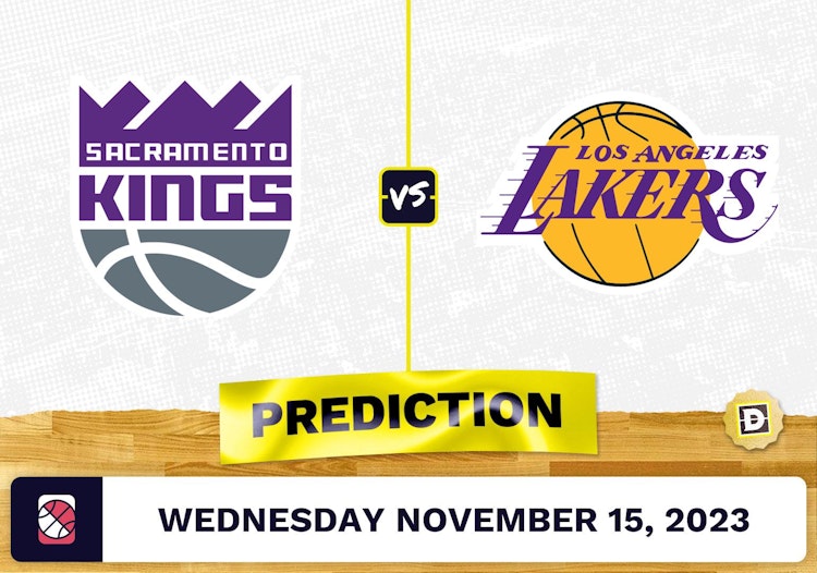 Kings vs. Lakers Prediction and Odds - November 15, 2023