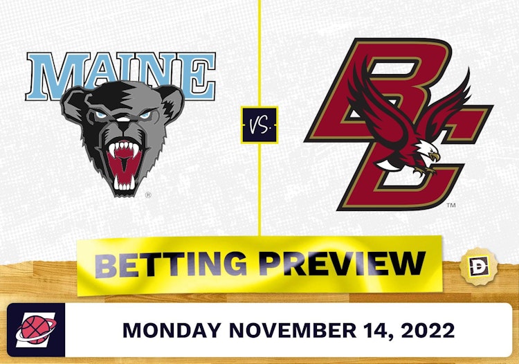 Maine vs. Boston College CBB Prediction and Odds - Nov 14, 2022