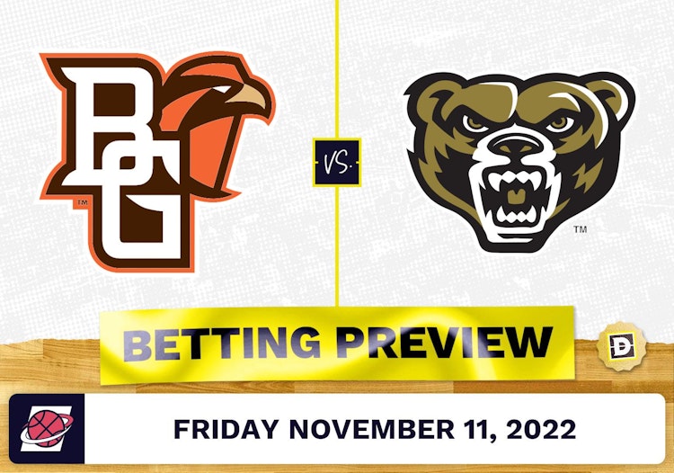 Bowling Green vs. Oakland CBB Prediction and Odds - Nov 11, 2022