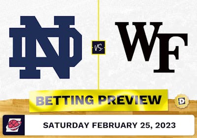 Notre Dame vs. Wake Forest CBB Prediction and Odds - Feb 25, 2023