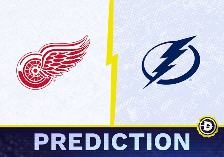 Detroit Red Wings vs. Tampa Bay Lightning Prediction, Odds, NHL Picks [4/1/2024]