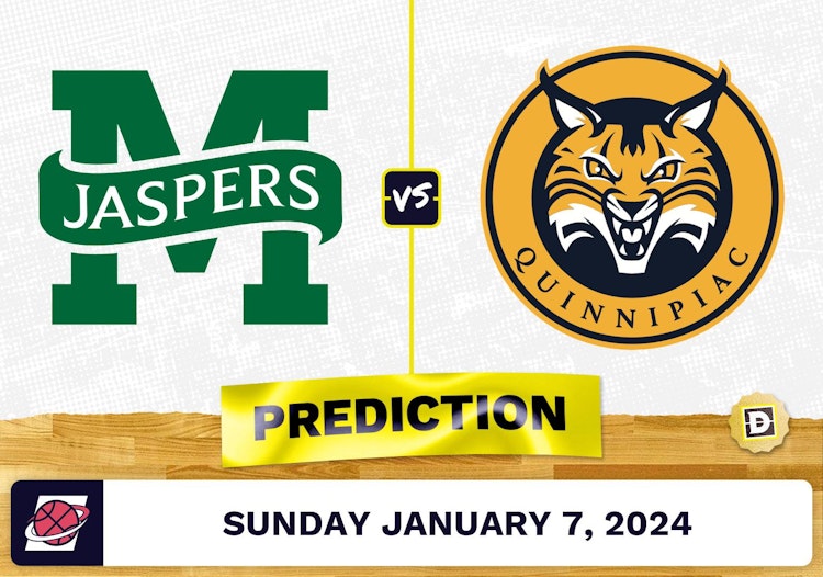 Manhattan vs. Quinnipiac Prediction, Odds, College Basketball Picks  [1/7/2024]