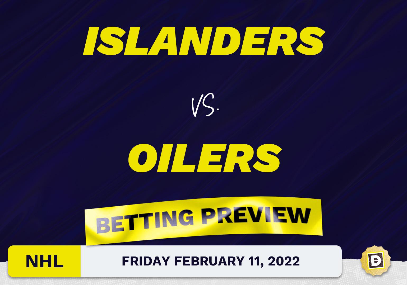 Islanders vs. Oilers Predictions and Odds - Feb 11, 2022