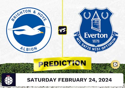 Brighton vs. Everton Prediction, Odds, Premier League Picks [2/24/2024]