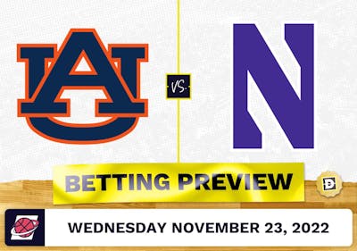 Auburn vs. Northwestern CBB Prediction and Odds - Nov 23, 2022