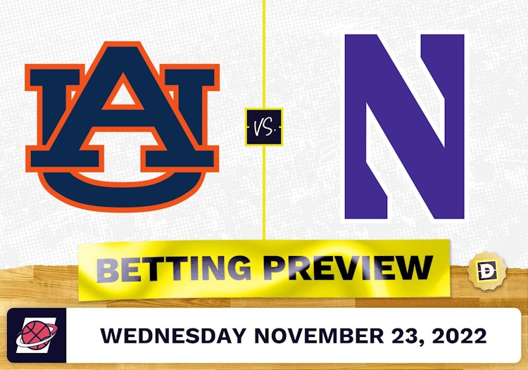 Auburn vs. Northwestern CBB Prediction and Odds - Nov 23, 2022