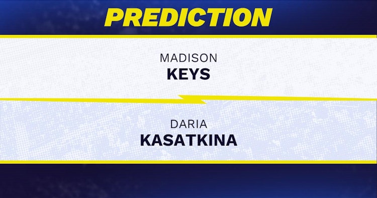 Madison Keys vs Daria Kasatkina Tennis Prediction.