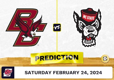 Boston College vs. North Carolina State Prediction, Odds, College Basketball Picks [2/24/2024]