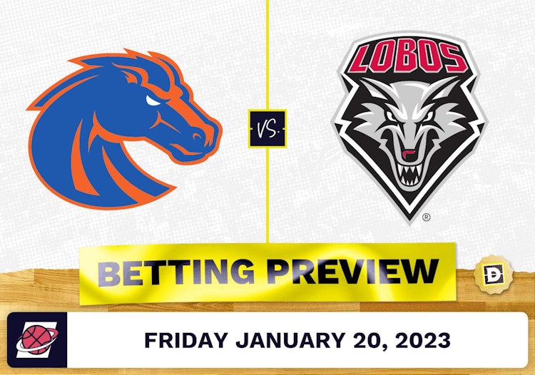 Boise State vs. New Mexico CBB Prediction and Odds - Jan 20, 2023