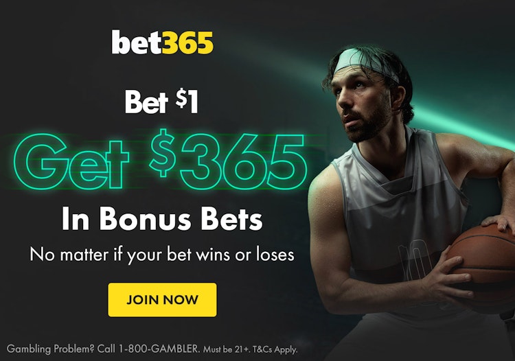 Bet365 Promo Code Unlocks Bet $1, Get $365 in Bonus Bets Offer