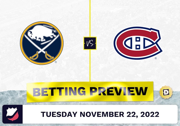 Sabres vs. Canadiens Prediction and Odds - Nov 22, 2022