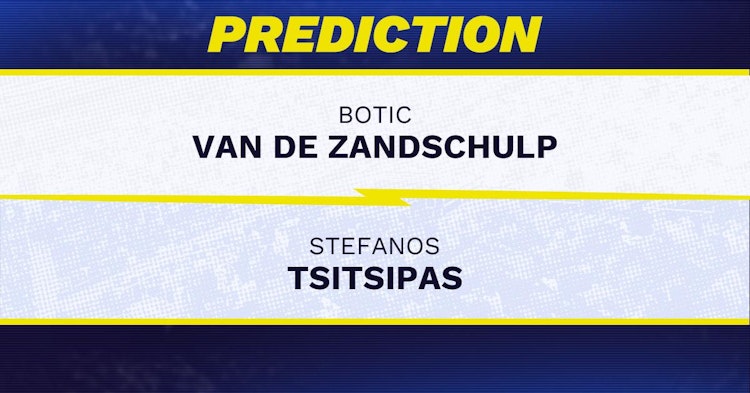 Botic Van de Zandschulp vs Stefanos Tsitsipas Tennis Prediction.