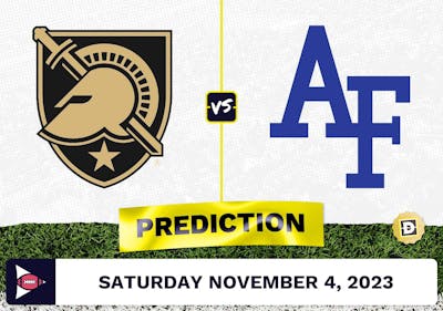 Army vs. Air Force CFB Prediction and Odds - November 4, 2023