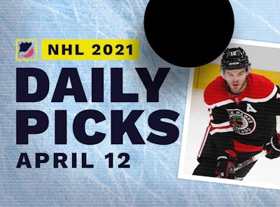 Best NHL Betting Picks and Parlays: Monday April 12, 2021