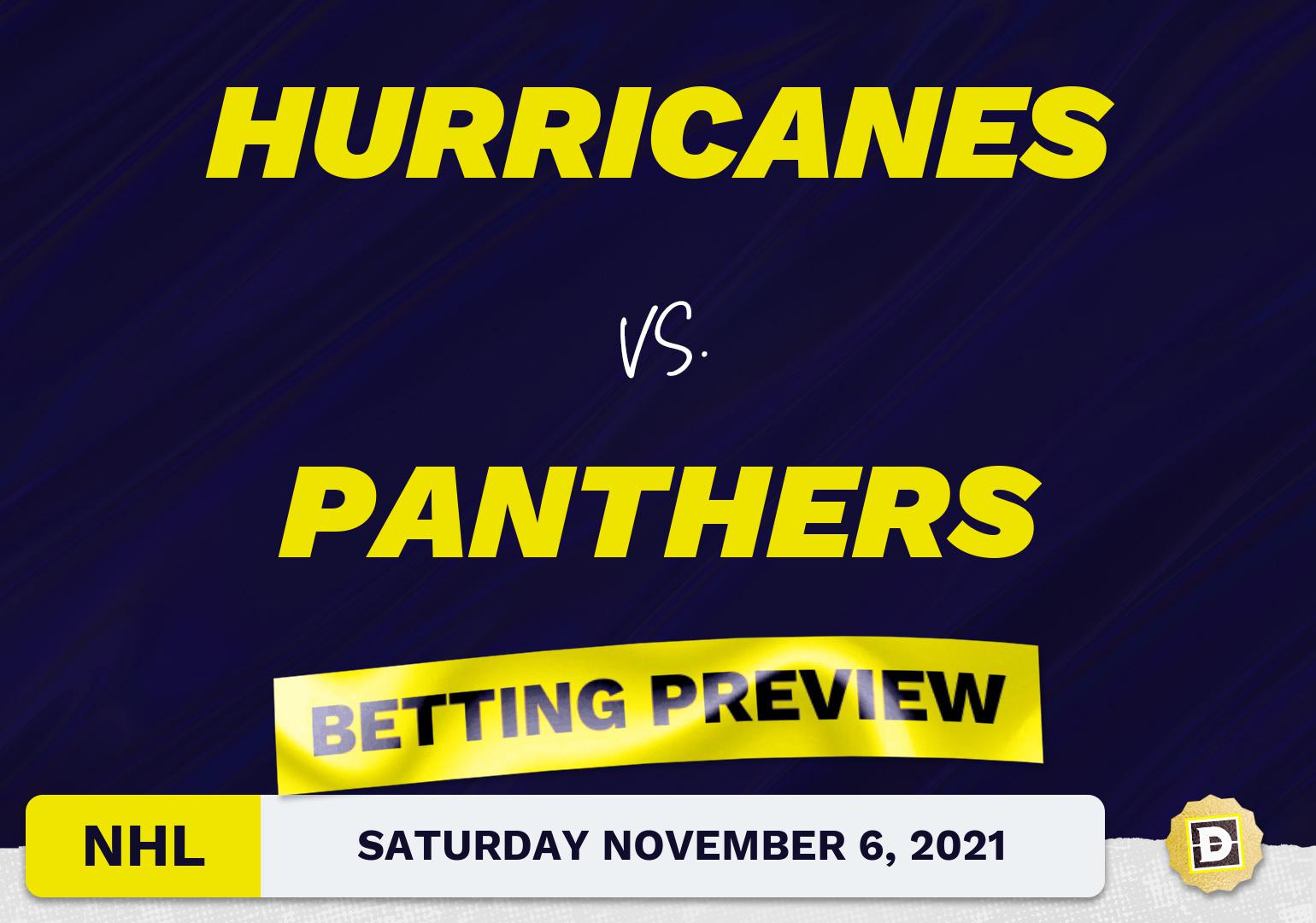 Hurricanes vs. Panthers Predictions and Odds - Nov 6, 2021
